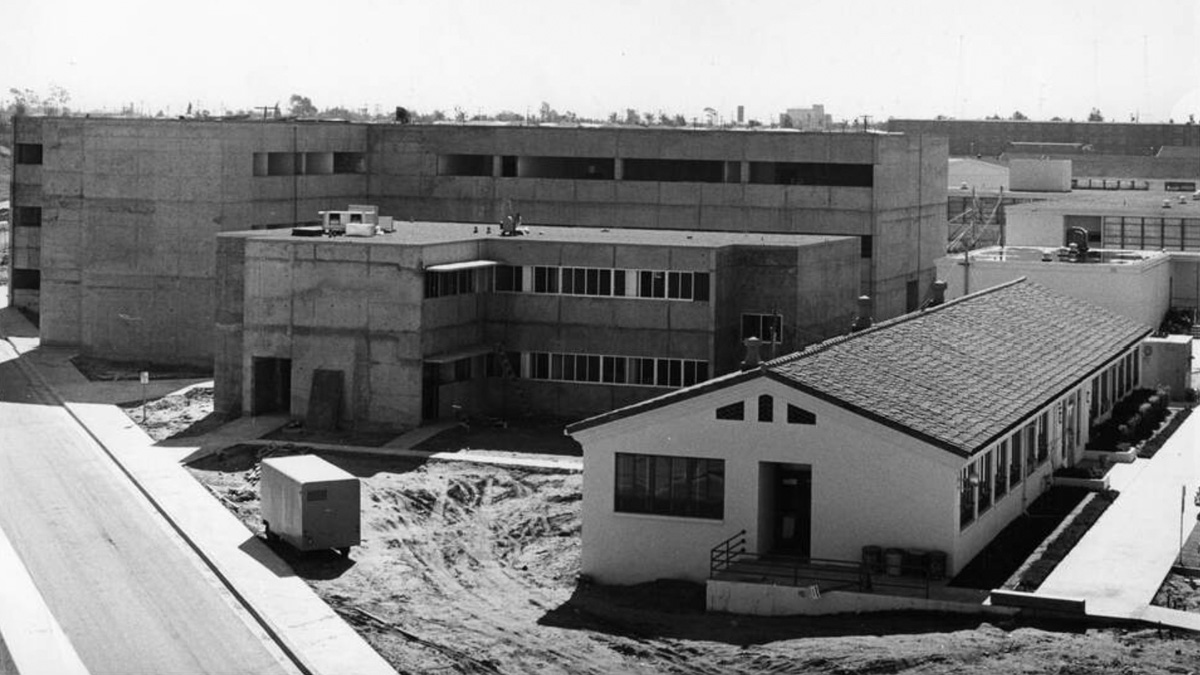 North Education building under construction