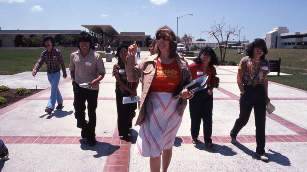 New student orientation, 1980