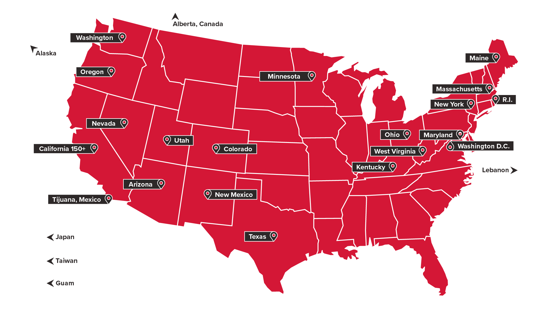 JDP graduates are found thoughout the country and abroad