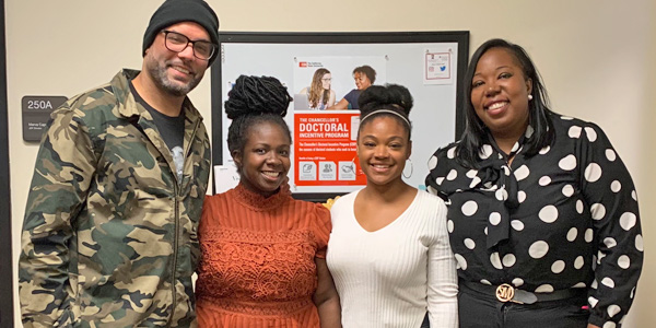 Terry Sivers, Reka Barton, Darielle Blevins and Asha' Jones.