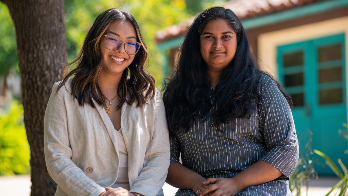 Angel-Lynna Tran and Ayuja Dixit