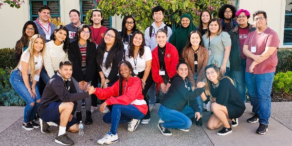 The PCI Pathways program's lead tutors in 2020, before the pandemic.