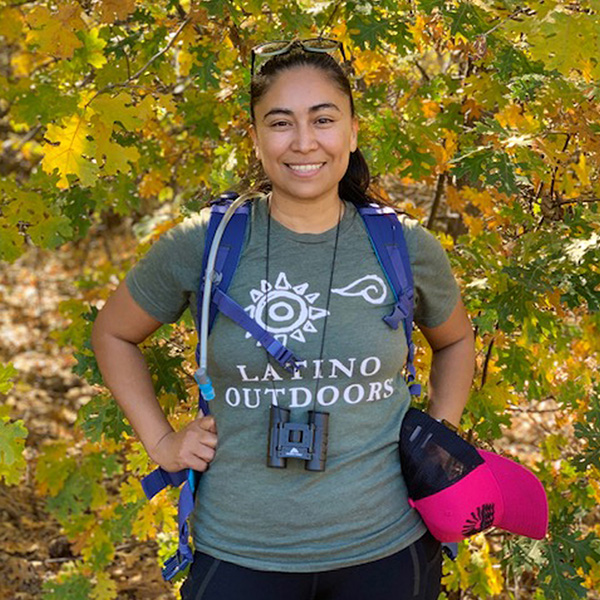 Wendy Garcia in the outdoors