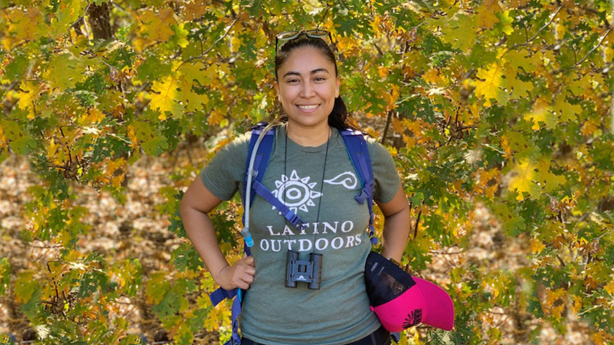 Wendy Garcia in the outdoors