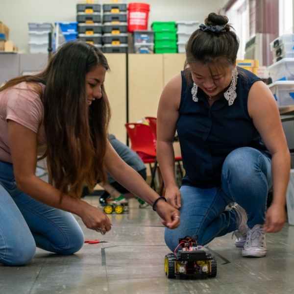 Local teachers performed science at a June 2022 coding workshop headed by associate professor Donna Ross.