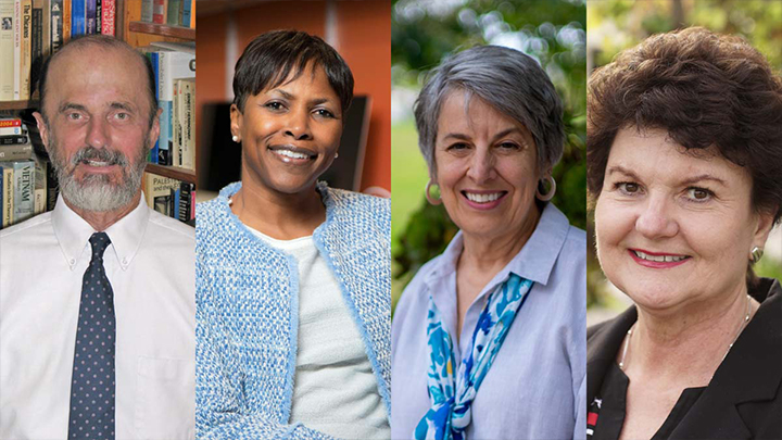 Ronald Evans, Cheryl James-Ward, Marjorie Olney and Colette Ingraham.